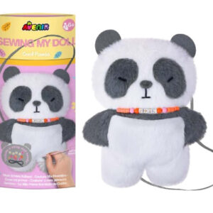 Varrható plüss nyaklánccal, Panda Avenir